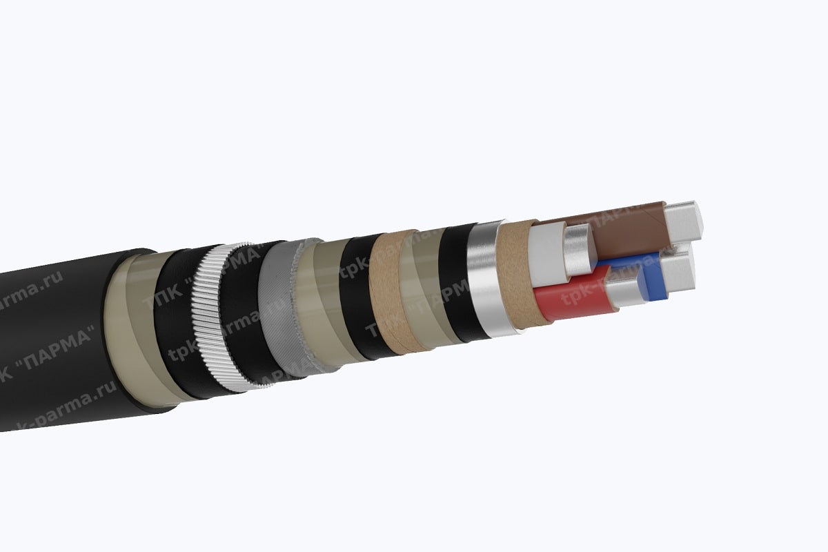 Фотография провода Кабель ААП2лШв 1х95 - 1кВ