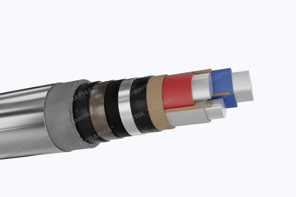 Фотография провода Кабель ЦААБнлГ 3х120 - 6кВ