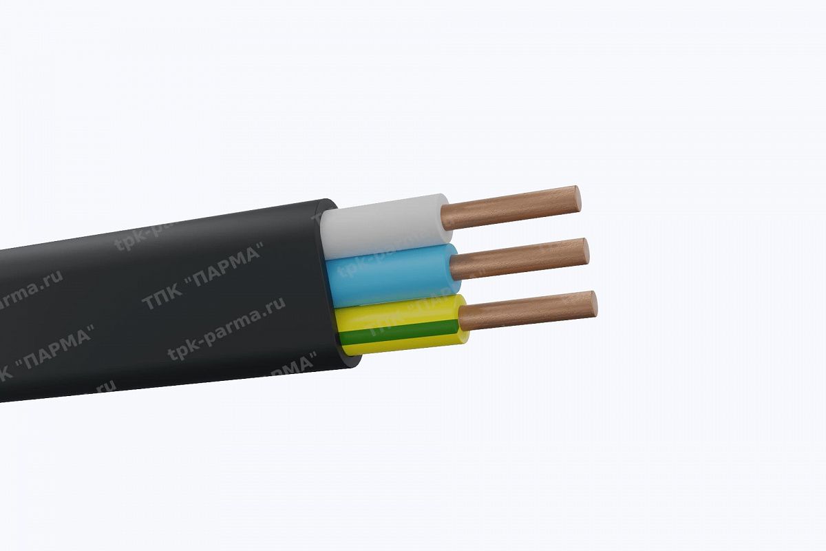 Фотография провода Кабель ВВГ-П 2х1,5 - 1кВ