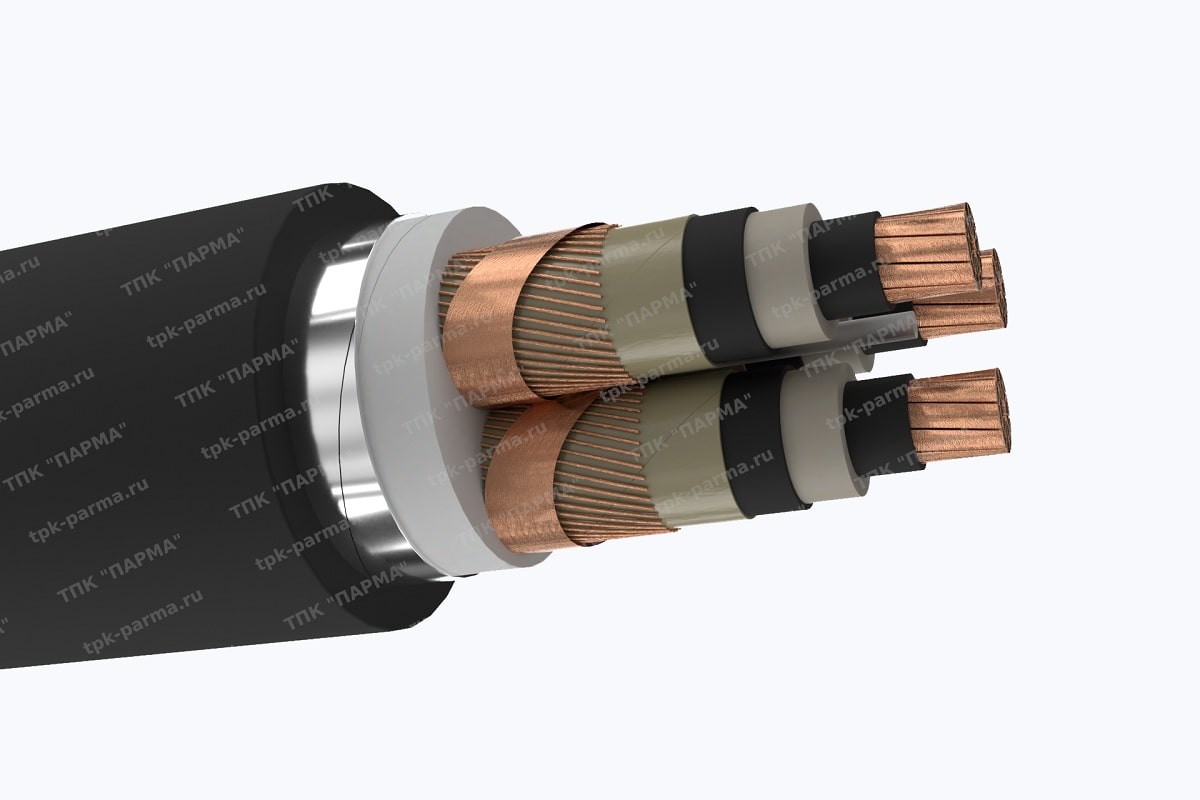 Кабель ПвБП2г 3х300/95 - 20кВ