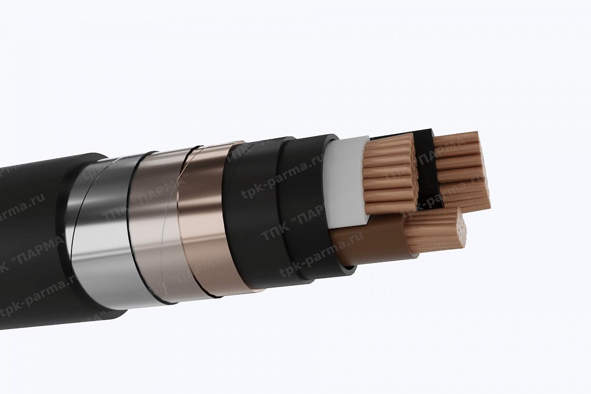 Фотография провода Кабель ВБбШвнг-LS 3х50 - 6кВ