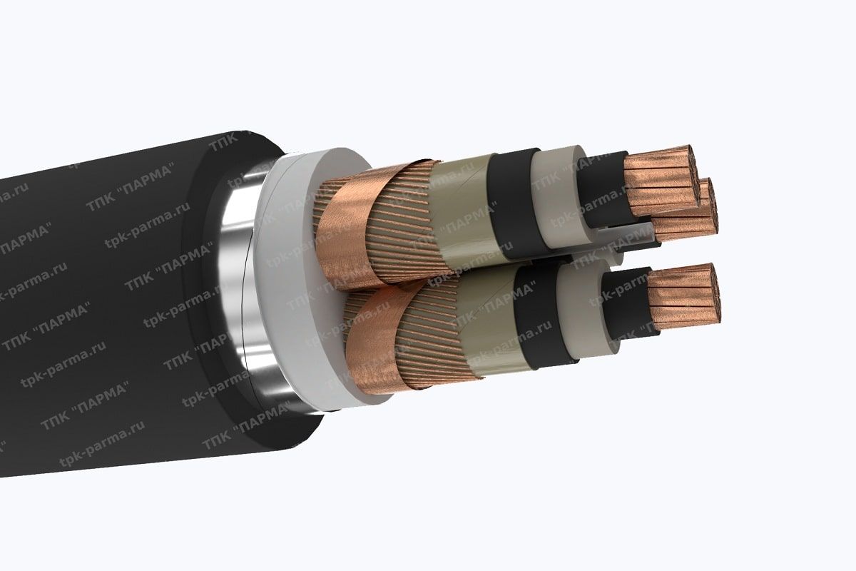 Кабель ПвБВ 3х400/50 - 20кВ