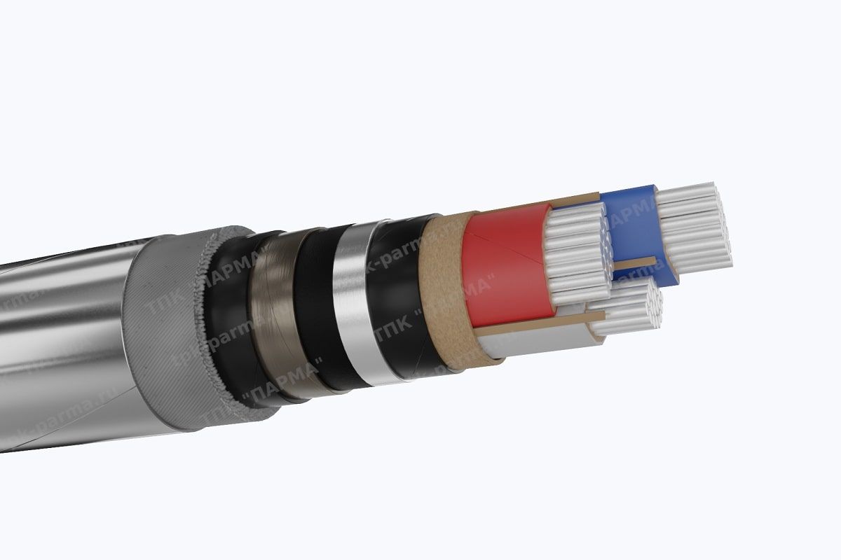 Фотография провода Кабель ЦААБлГ 3х95 - 10кВ