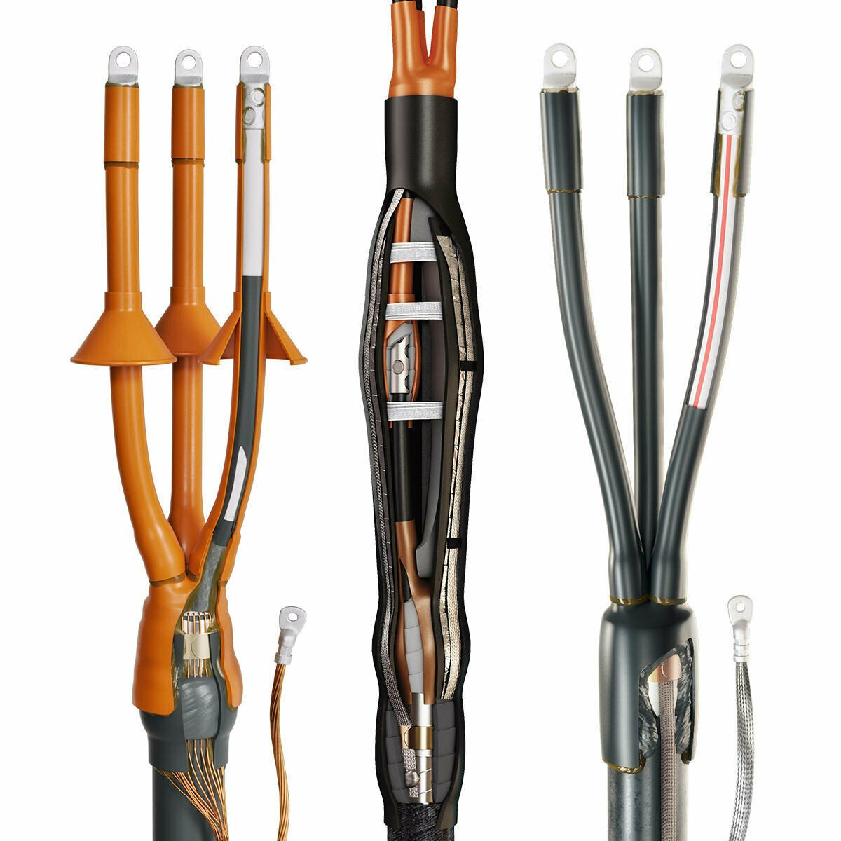 Муфта кабельная 4ПтО-1-70/120-4/35