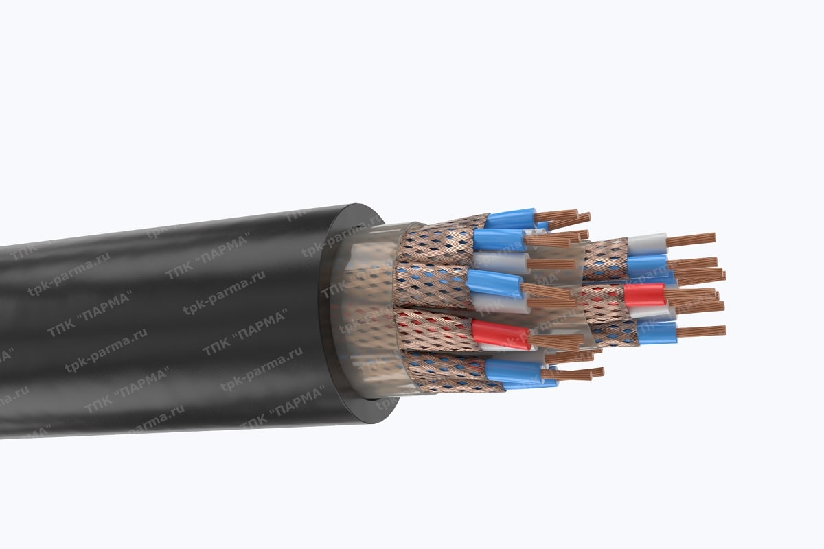 Фотография провода Кабель КУВ 52х(2х0,12)э