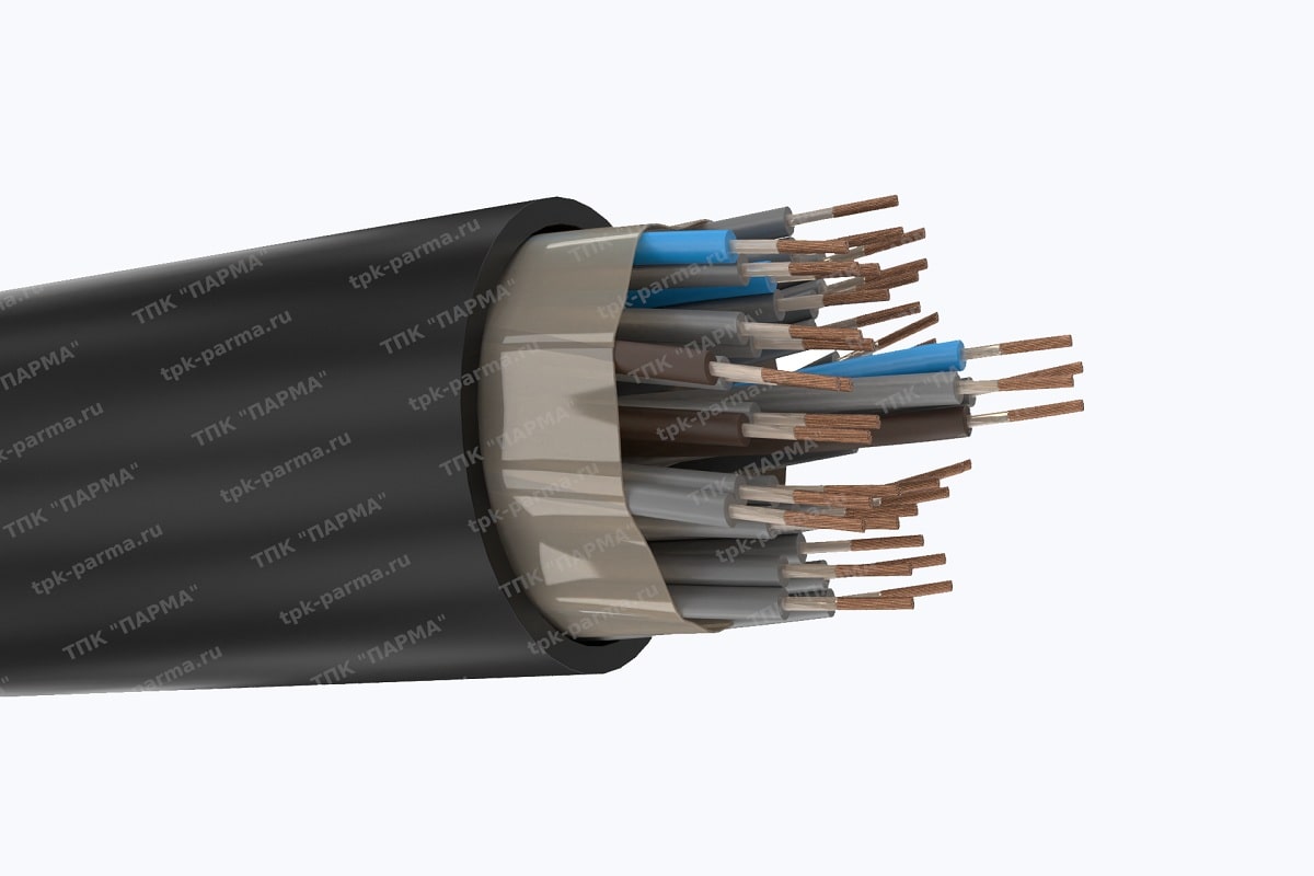 Фотография провода Кабель КНРпТ 24(12х2)х1