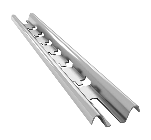 Омега подвес прямой безвинтовой OPBV600 RAL