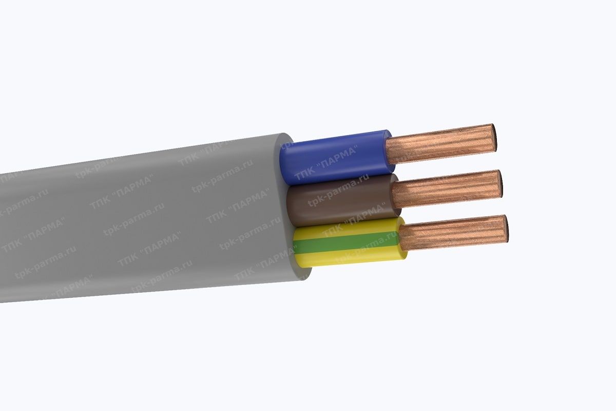 Фотография провода Кабель ПуВВнг(B)-LS 3х2,5