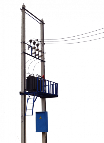 КТПс 100/6/0,4 двухстолбовая В/В