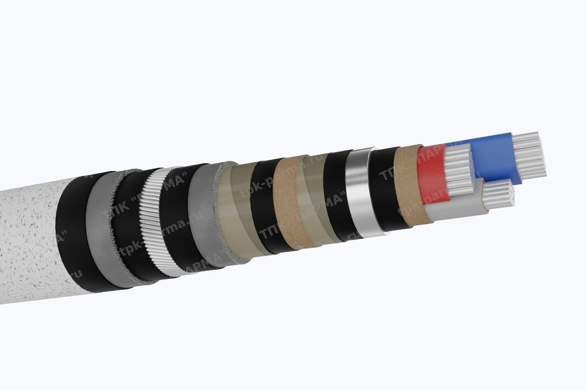 Фотография провода Кабель ЦАСПл 3х35 - 6кВ
