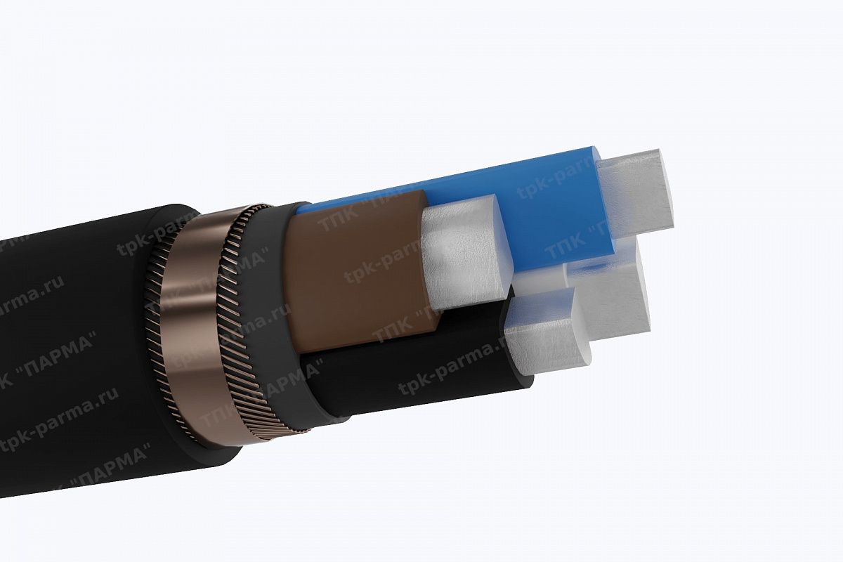 Фотография провода Кабель АВВГЭнг(A) 4х400 - 1кВ