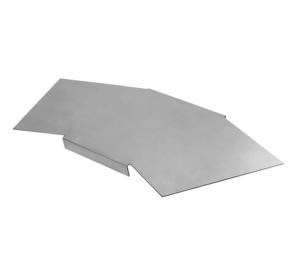 Крышка угла горизонтального 45' SKYG45*400*1,5 RAL