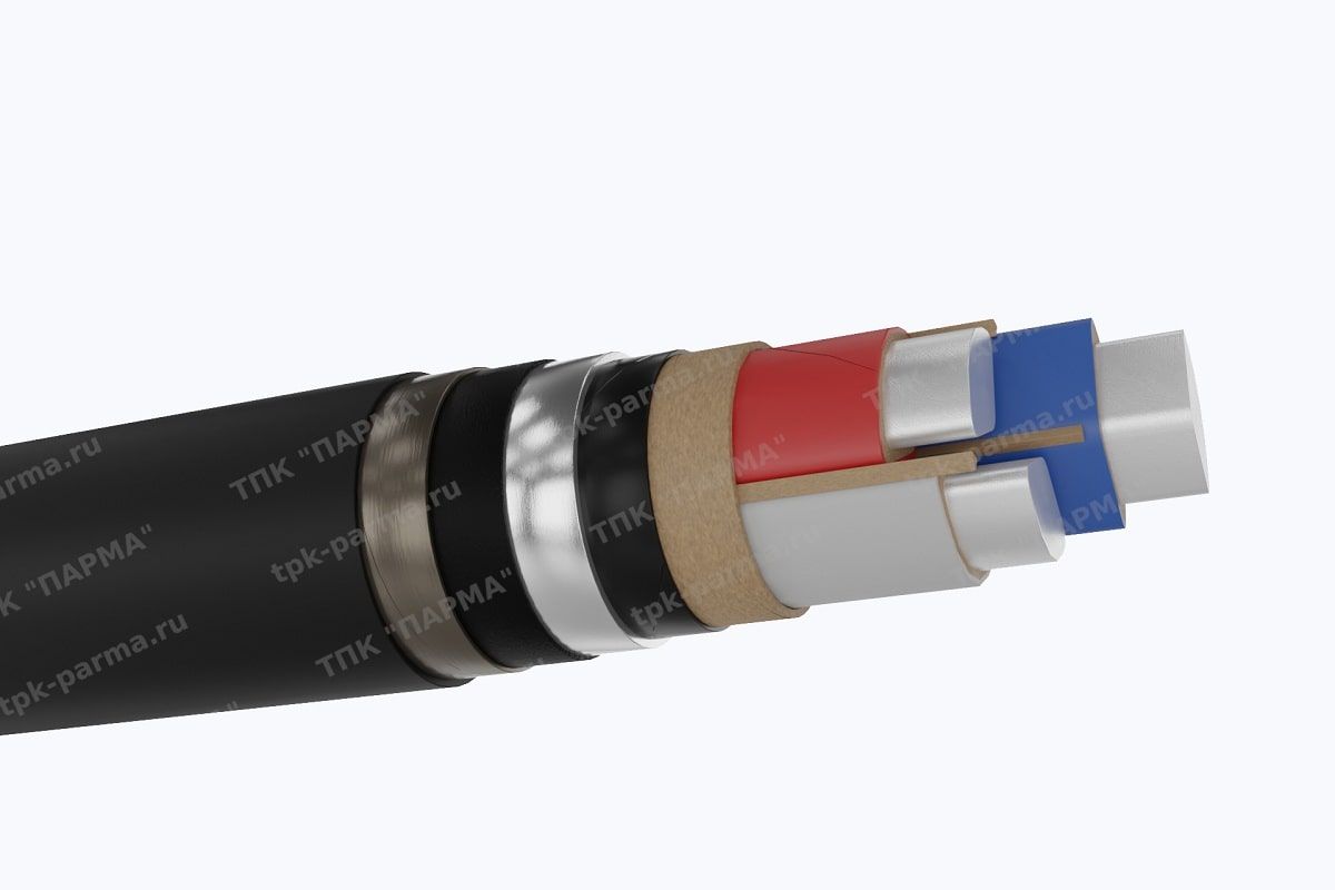 Фотография провода Кабель ЦААШнг 3х25 - 10кВ