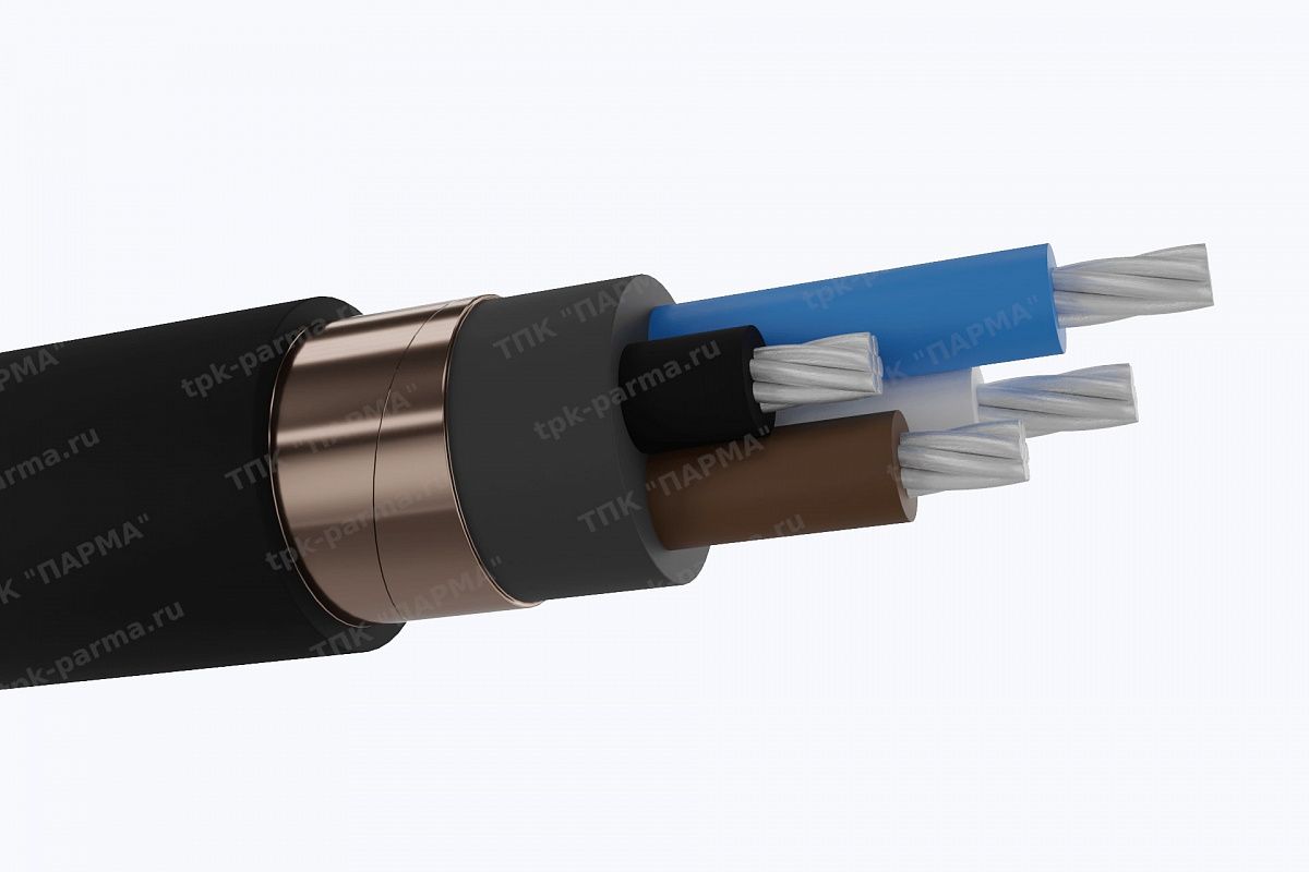 Фотография провода Кабель АВВГЭ 4х16/16