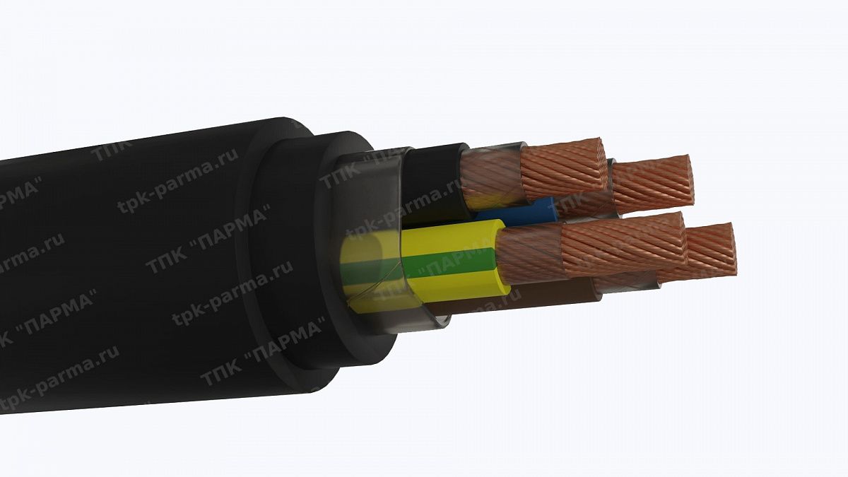 Кабель КПГ 3х35+1х35